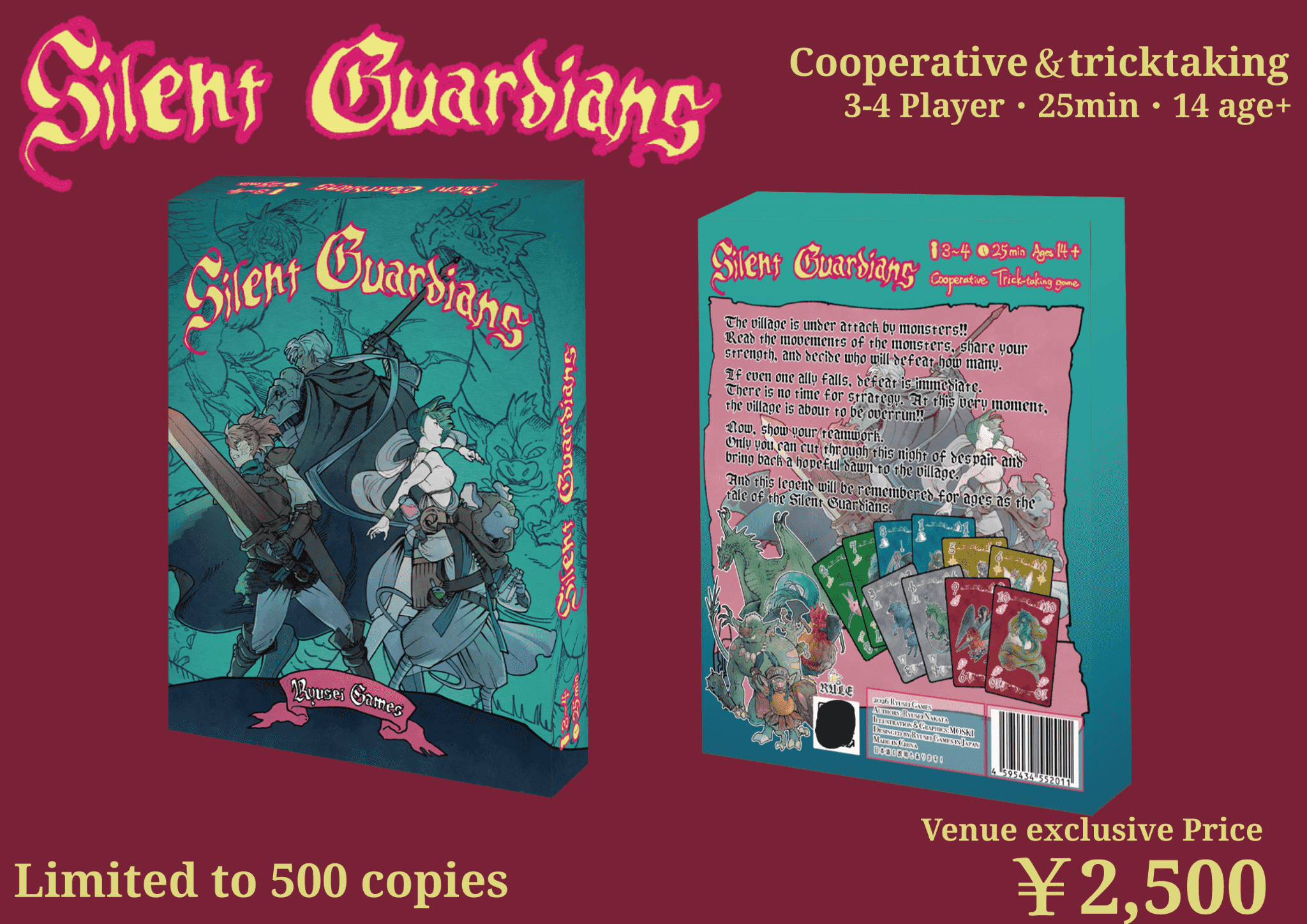 Introducing “Silent Guardians” – A New Cooperative Trick-Taking Game from Ryusei Games